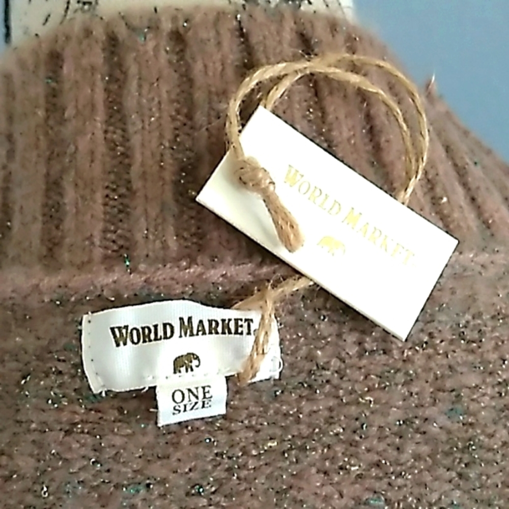 NWT - World Market Colour Block Sweater - One Size - Picture 8 of 10